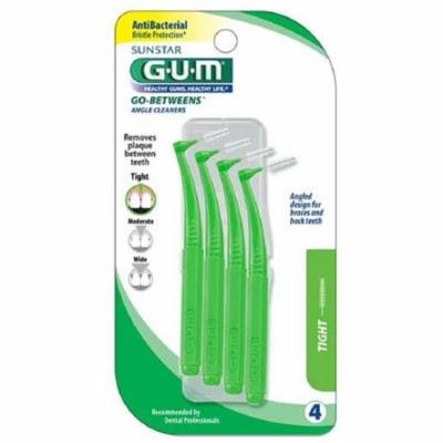GUM Go-Betweens Angle Cleaners, Tight 4 ea
