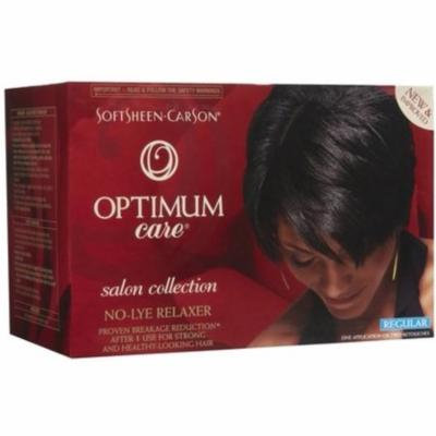 4 Pack - Optimum Care Salon Collection Anti-Breakage No-Lye Relaxer System, Regular 1 kit