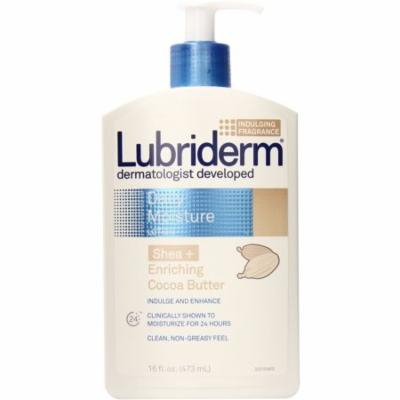 4 Pack - Lubriderm Daily Nourishing Lotion with Shea and Cocoa Butters 16 oz