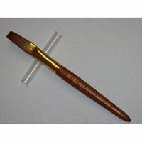 Fuji Kolinsky Flat Gel Brush Size 18