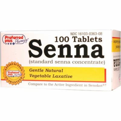 3 Pack - Senna Tablets 8.6mg 100 ea