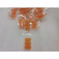 Wrapped Gummi Bears Orange 5 pounds individually wrapped orange gummy bears
