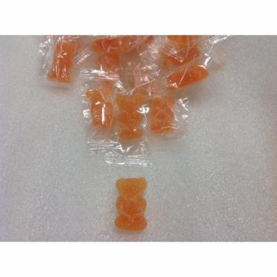 Wrapped Gummi Bears Orange 5 pounds individually wrapped orange gummy bears