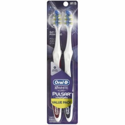 3 Pack - Oral-B Pulsar 3D White Advanced Vivid Toothbrush Soft 2 Each