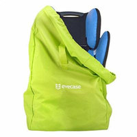 Car Seat Travel Bag, Evecase Baby Child Car Seat Carrying Travel Case Bag with Backpack Shoulder Strap - Green