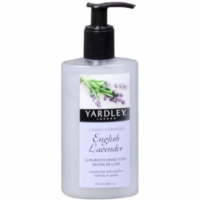 Yardley London Luxurious Hand Soap Classic English Lavender 8.40 oz