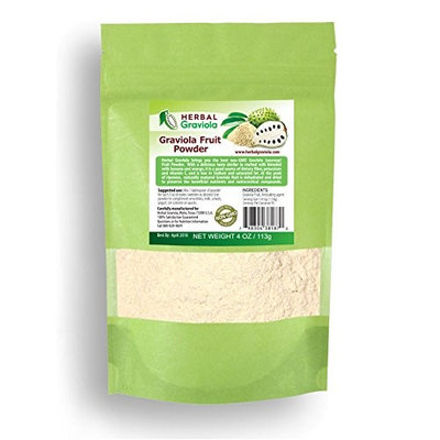 Graviola (Soursop) Fruit Powder – Non-GMO 4oz Pouch