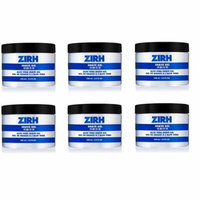 Zirh Shave Cream, #2 Aloe Vera Shave Cream, 8.4 Oz (Pack of 6) + LA Cross Tweezers 71817