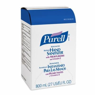 Purell Hand Sanitizer 800 mL Alcohol (Ethyl) Gel Bag-in-Box CS/6 PK/4