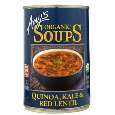 Amy's Organic Soups Quinoa Kale & Red Lentil -- 14.4 oz pack of 4