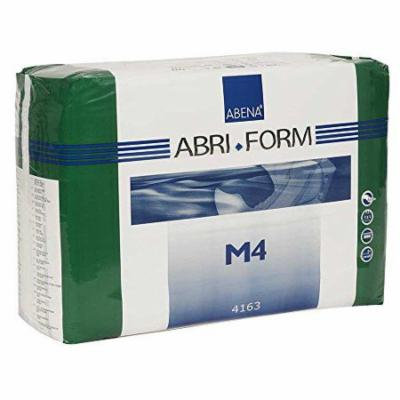 Abri Form Comfort M4 Adult Briefs Medium, 28'' - 44'', Bag of 14, 6 Pack (84 Total)
