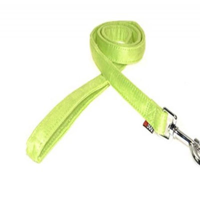 Dogline M8062-5 6 ft. L x 0. 75 W inch Comfort Microfiber Dog Leash, Green