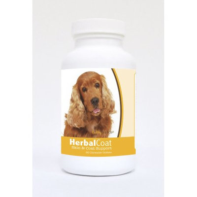 Healthy Breeds Pet Supplements 60 Cocker Spaniel Natural Skin/Coat Support Chewable Tablets for Dogs