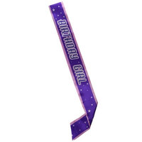 Birthday Girl Satin Sash Party Accessory (1 count) (1/Pkg)