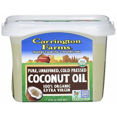 Carrington Farms Organic Extra Virgin Coconut Oil, 12 Ounce (2)