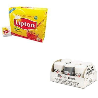 KITLIP291OFX00056 - Value Kit - Office Snax Mini Condiment Set (OFX00056) and Lipton Tea Bags (LIP291)