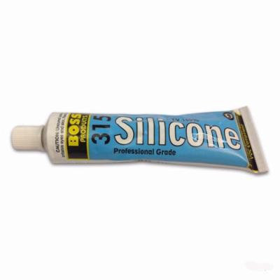Hot Tub Maintenance & Cleaning BOSS 315 RTV Silicone Clear Adhesive/Sealant 3 OZ