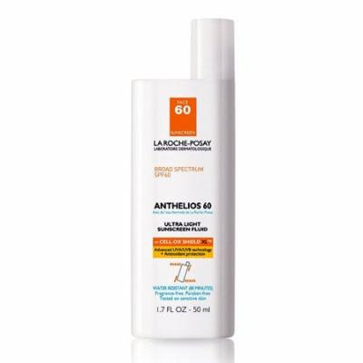 La Roche-Posay Anthelios Ultra Light Sunscreen Fluid Extreme, Spf 60 - 1.7 Oz, 2 Pack