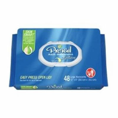 Personal Wipe Prevail Soft Pack Aloe / Vitamin E Scented 96 Count 8 Pack