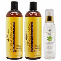 Dominican Magic Hair Follicle Anti-Aging Shampoo & Conditioner 16oz & thermal Protector Spray 6oz