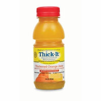 Thick-it Aquacare h2o Food Thickener Beverage 8 Oz. Orange Juice Ready To Use 6 Cases of 24