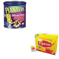 KITLIP291PTN01670 - Value Kit - Planters Mixed Nuts (PTN01670) and Lipton Tea Bags (LIP291)