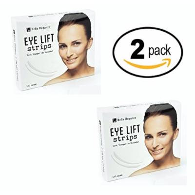 Bella Eleganze (2 PACK) Eyelid Tape Instant Eye Lift Without Surgery - Achieve a Big Beautiful & Youthful Lids 120 Strips Medical Grade Latex Free Hypoallergenic - Small 3mm x 26mm