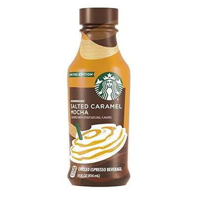 Limited Edition Salted Caramel Mocha Chilled Espresso Drink, 6 - 14 Oz