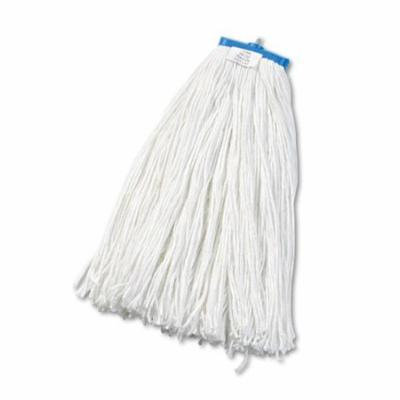 Boardwalk 724RCT Cut End Lie-Flat Economical Mop Head, Rayon - White