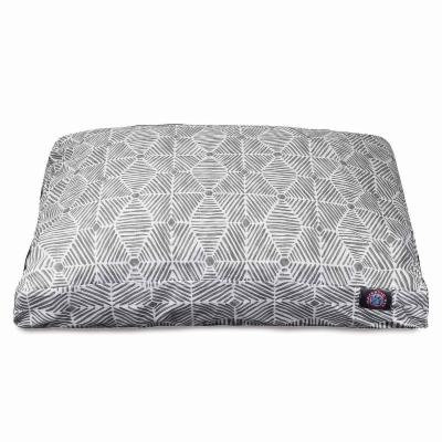 Majestic Pet Charlie Rectangle Dog Bed - Large, Gray (One Size)- Pet Accessories - Pet Beds