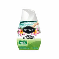 Renuzit Natural Elements Gel Air Freshener, Pure Ocean Breeze, 7 Ounces, 12 Count
