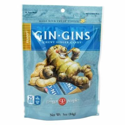 Ginger People - Ginger Chews Peanut Flavor - 3 oz (pack of 4)