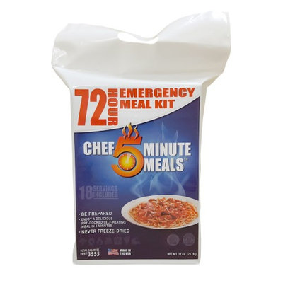 72 Hour Self-Heating Meal and Food Kit-Adult