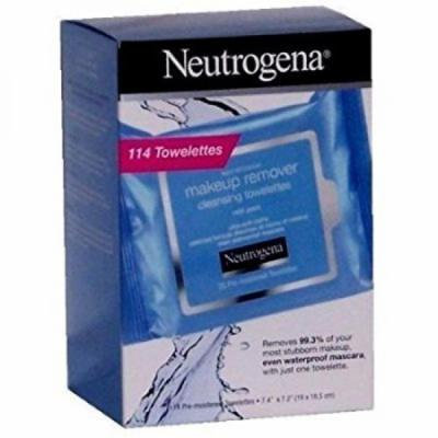 Neutrogena Makeup Remover Cleansing Towelettes, 114 Towelettes
