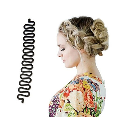 Chartsea Hair Braiding Tool Roller With Hook Magic Hair Twist Styling Bun Maker