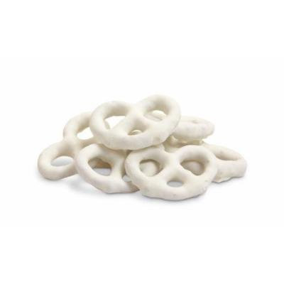 Gourmet White Chocolate Covered Pretzels by Its Delish, 5 lbs