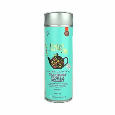 English Tea Shop - Cranberry Vanilla Delight Pyramid Bags - 30g