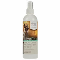 UltraCruz Dog Natural Flea and Tick Spray, 16 oz spray