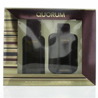 Antonio Puig GSMQUORUM2PC3.4AS Mens Quorum Eau De Toilette Spray Gift Set - 2 Piece