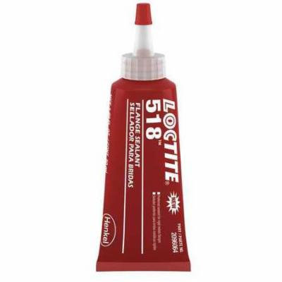 Gasket Sealant,50mL,Red,Paste Loctite 518 Flange Sealant