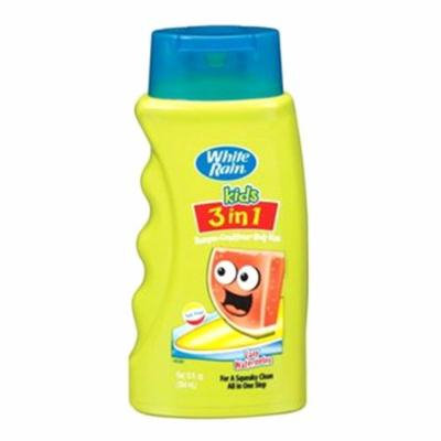 White Rain Kids 3 In 1 Zany Watermelon Hair Shampoo - 12 Oz