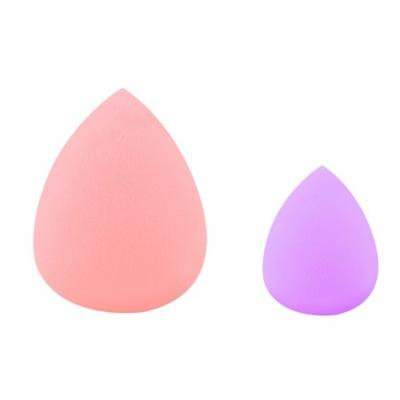 2 Pack Droplets Makeup Sponge Blender by Zodaca Face Foundation Puff Blender Flawless Coverage Cosmetic Beauty Tools