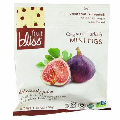 Fruit Bliss Organic Turkish Mini Figs -- 1.76 oz pack of 4