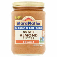 MaraNatha Creamy Almond Butter, 12 oz, 6 pack