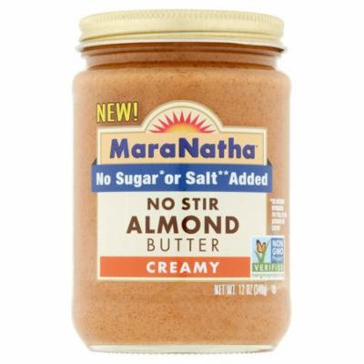 MaraNatha Creamy Almond Butter, 12 oz, 6 pack