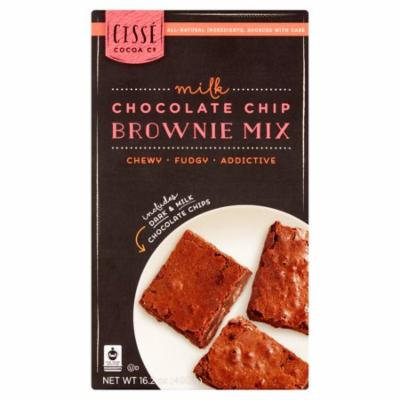 Cissé Cocoa Co Milk Chocolate Chip Brownie Mix, 16.2 oz, 6 pack