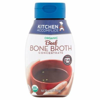 Kitchen Accomplice Organic Beef Bone Broth Concentrate, 12 oz, 6 pack