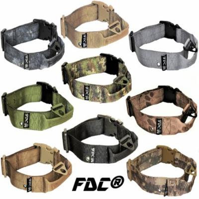 HEAVY DUTY Military Army Tactical Dog Collar HANDLE Width 1.5in Plastic Buckle with TAG HOLE sz XXL: Neck 20