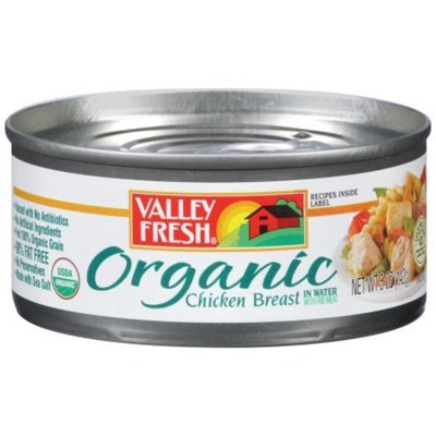 PACK OF 16 - Valley Fresh Organic Chicken Breast, 5 oz