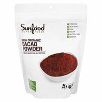 Sunfood Superfoods - Organic Raw Cacao Powder - 8 oz(pack of 6)